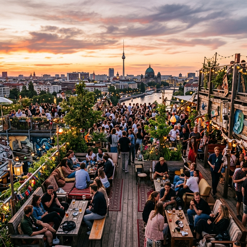 Klunkerkranich (Neukölln's Legendary Rooftop Cultural Garden)