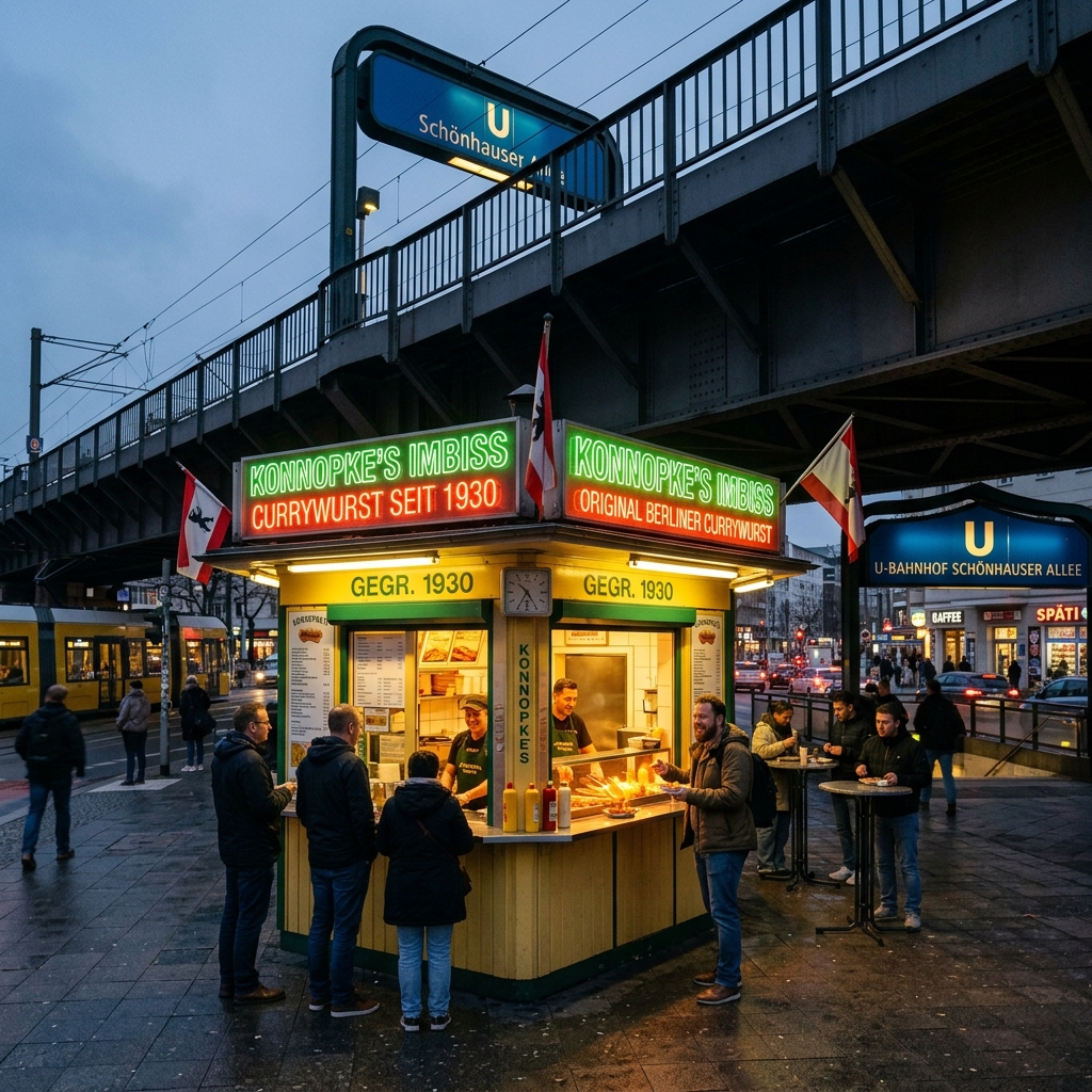 Review: Konnopke's Imbiss (East Berlin's Historic Currywurst Pioneer)